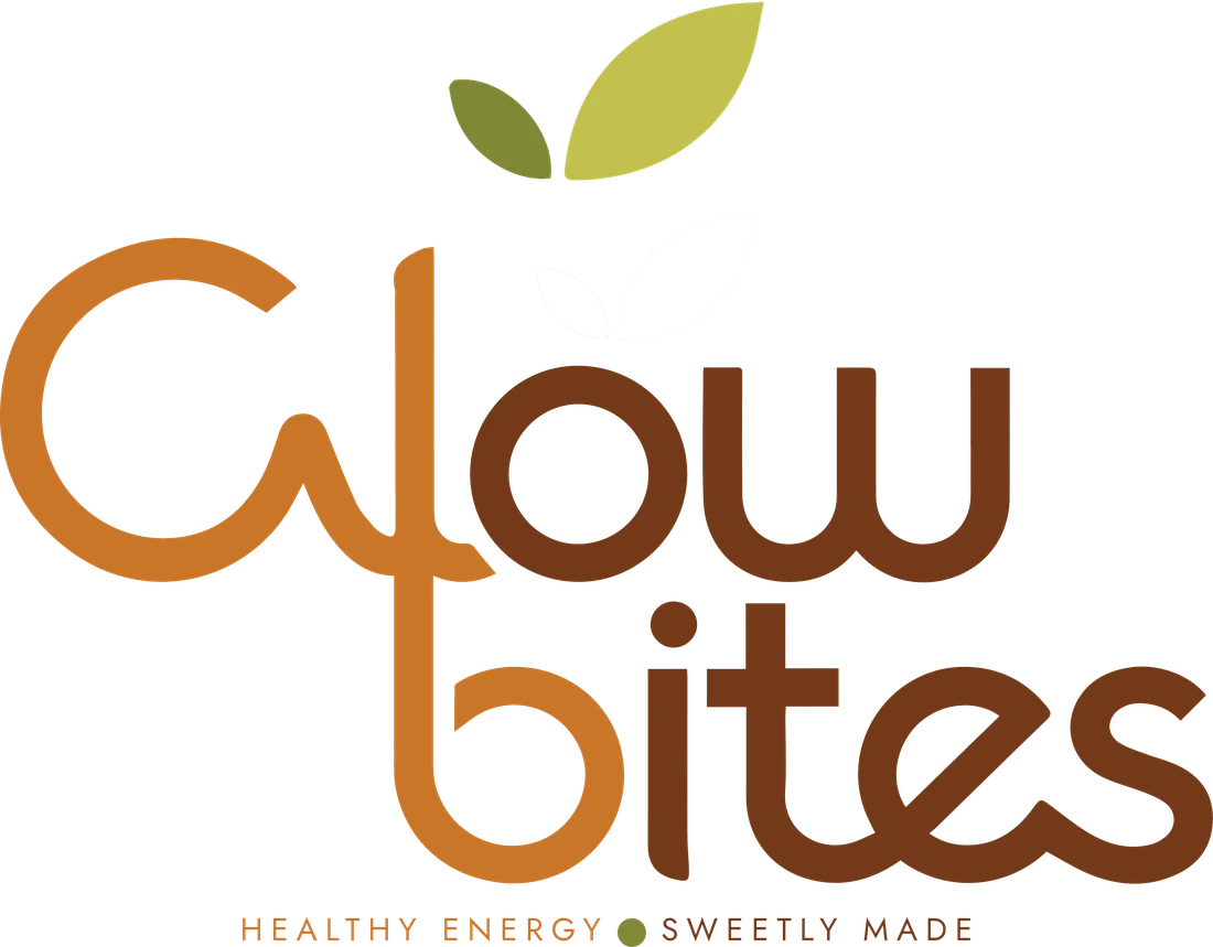 Glow Bites stacked icon-led lockup