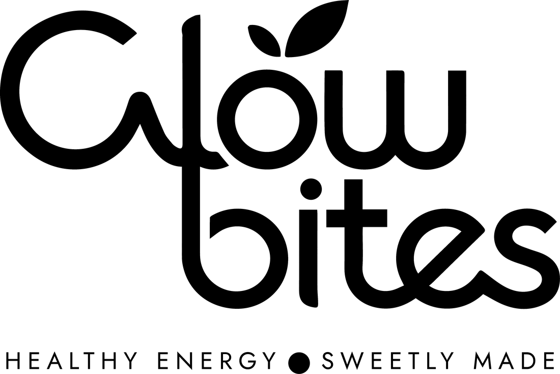 Glow Bites logo in solid black